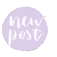 New Post Sticker