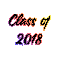 Class Of 18 Sticker by NFC IEFR Fsd