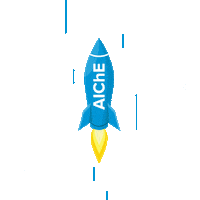 Rocket3 Sticker by AIChE