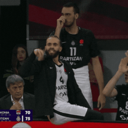 Heat Check GIF by Basketball Club Partizan
