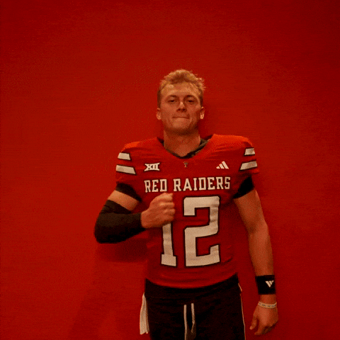 Mitch Griffis GIF by Texas Tech Football