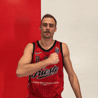 Basket Biancorossi GIF by Pallacanestro Trieste