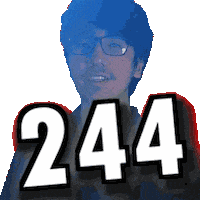 Number Sticker