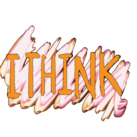 Think Sticker by getkobe