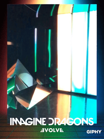 evolve GIF by IMAGINE DRAGONS ARCADE