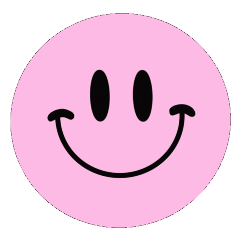 Pink Smile Sticker