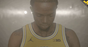 Go Blue College Basketball GIF by Michigan Athletics