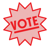 lunya_co vote election voting vote2020 Sticker