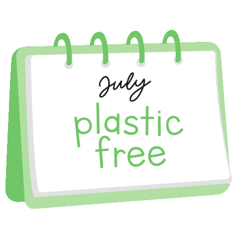 July Plasticfree Sticker by Be Kind