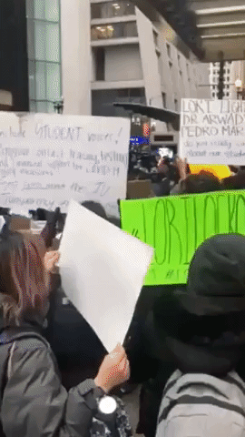 Chicago Students Rally After Walkouts Over In-Person Learning