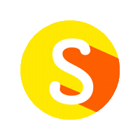 Orange Abc Sticker