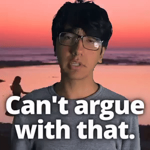 Can't argue with that.