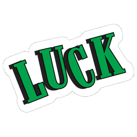 Luck Sticker by serendipityshops