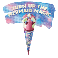 CornettoEurope mermaid cornetto cornettomermaid Sticker