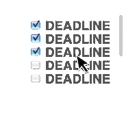 Due Date Design Sticker by &Barr