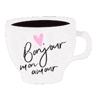 Good Morning Heart Sticker