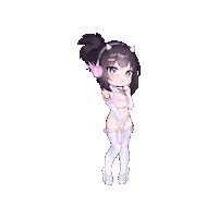 Moeflavor anime sad cosplay shy Sticker