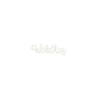 hotel_waldhof_muhr logo hotel handwriting font Sticker