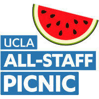 Watermelon Staff Sticker by UCLA