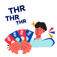 Money Idulfitri Sticker by Inspigo