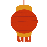 Chinese Lantern Sticker by Bananashoe