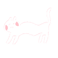 Cat ねこ Sticker