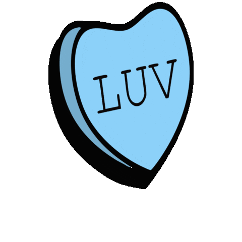 Valentine Hearts Sticker