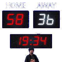36 Away Sticker