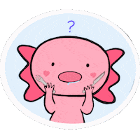 nieaaaaaa hungry drool axolotl einaniest Sticker