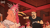 Fight Fighting GIF by Adult Swim