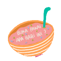 wininditaap hungry yoga ramadhan puasa Sticker