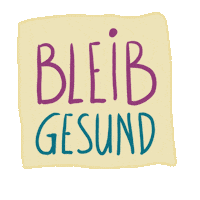 rot-stich corona button stay at home gesundheit Sticker