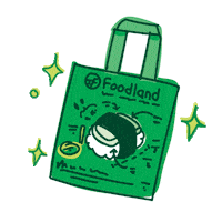 Reusable Bag Sticker by Foodland