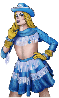 Drag Queen Sticker by Sam