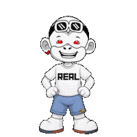 Real Life Re Sticker by Zhot Shop