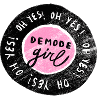 Pink Fire Sticker
