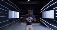 Dance Reaction GIF by Baltimore Ravens
