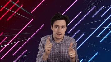 Pew Pew Finger Guns GIF by James Follent