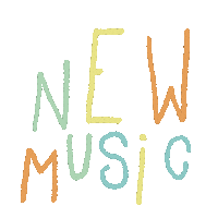 Musique Nouveau Sticker