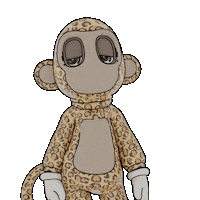 Monkey Sticker