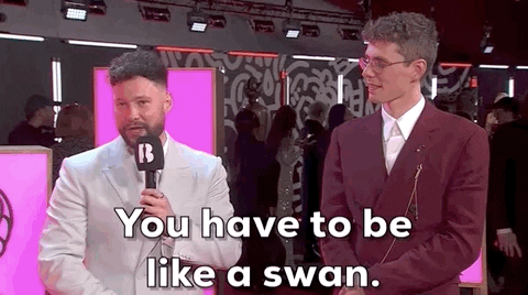 Brits Swan GIF by BRIT Awards