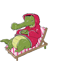 Bored Sleep Sticker