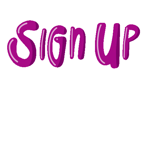 Pink Sign Up Sticker by Cat & Raven