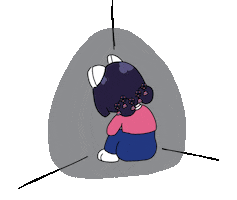 jeyi_ch cat sad kawaii sigh Sticker