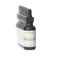 maeloveskincare skin care oil beauty brand vegan skincare Sticker