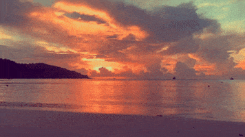 Beach Sunset GIF by Trauminsel Reisen