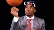utah jazz spin GIF by NBA