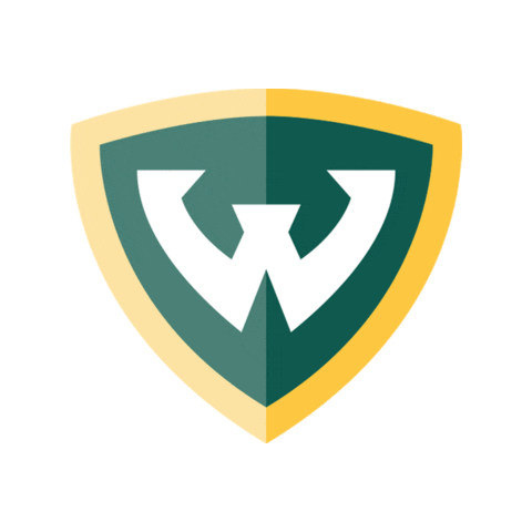 WayneStateCLAS winter graduation cap detroit Sticker