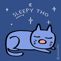 Sleepy Night Night GIF by Simian Reflux