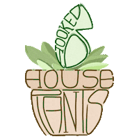 Hooked_on_houseplants plants monstera houseplants house plant Sticker